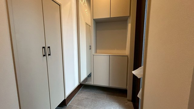 久留米市江戸屋敷2丁目の玄関