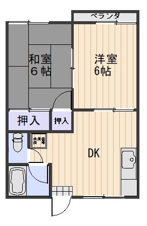 フェリス大安寺の間取り