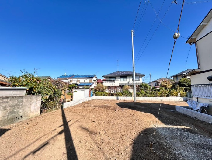 敷地面積37坪　売地　川越市石原町二丁目　5期の外観