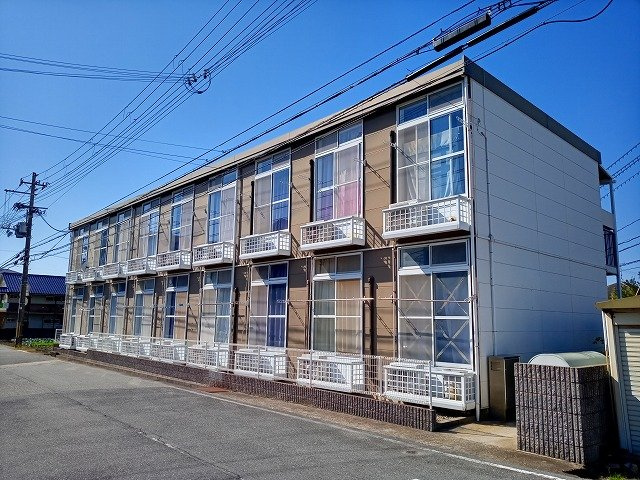 明石市松江のアパートの外観