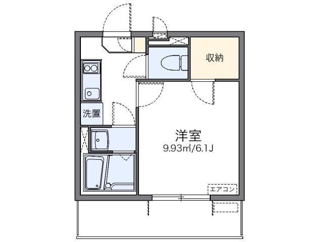 神戸市長田区苅藻通７丁目の賃貸マンションの間取り|代表的な間取のため実際の間取とは異なる場合があります
