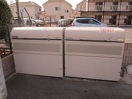 加古川市別府町別府のアパートのその他|ゴミステーション