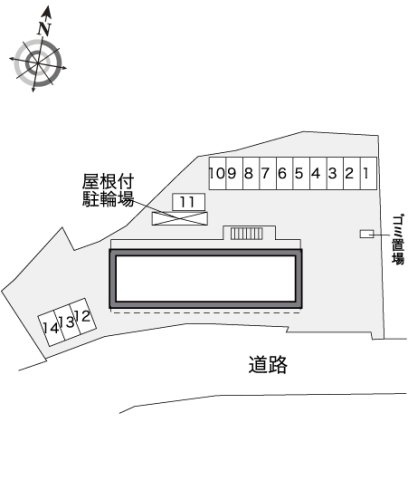神戸市北区山田町下谷上字芝山のアパートのその他