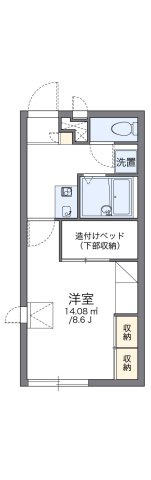 レオパレスレッツの間取り