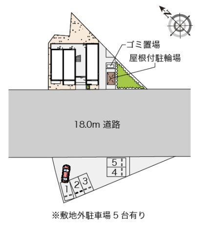 加古川市野口町良野のアパートのその他