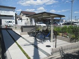加古川市野口町良野のアパートのその他|駐輪場