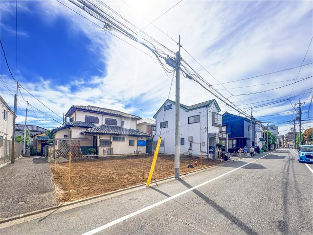 宅地分譲［杉並区浜田山３丁目］の前面道路含む現地写真
