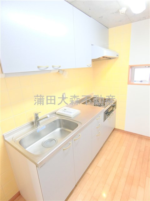 N’ｓHouseエヌズハウスのキッチン|システムキッチン　2口コンロ　グリル付き　