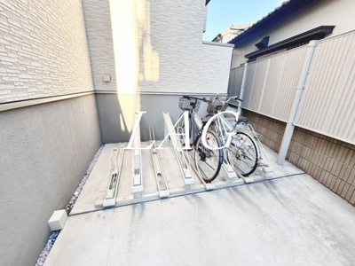 【その他共用部分】 | リブリ・辰佳・上尾柏 | 駐輪場です。