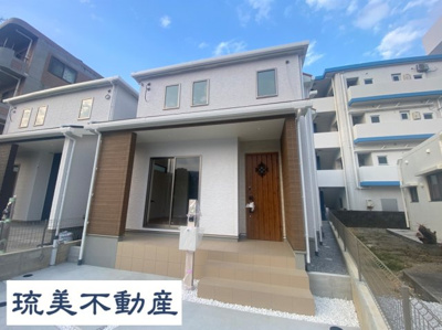 【外観】 | 読谷村長浜（全2棟）ラストB号棟 | B号棟　駐車3台可♪オーシャンビュー♪