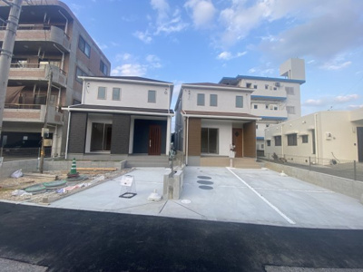 【外観】 | 読谷村長浜（全2棟）ラストB号棟 | B号棟　駐車3台可♪オーシャンビュー♪