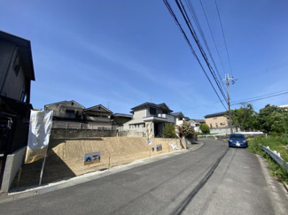 【前面道路含む現地写真】 | 城陽市寺田市ノ久保　2区画　A号地　売土地　建築条件付き