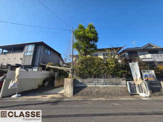 【前面道路含む現地写真】 | 城陽市寺田市ノ久保　2区画　A号地　売土地　建築条件付き