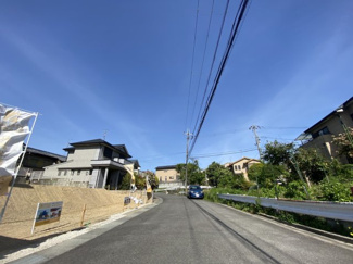 【前面道路含む現地写真】 | 城陽市寺田市ノ久保　2区画　A号地　売土地　建築条件付き