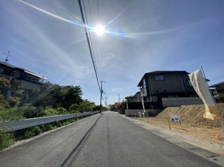 【前面道路含む現地写真】 | 城陽市寺田市ノ久保　2区画　A号地　売土地　建築条件付き