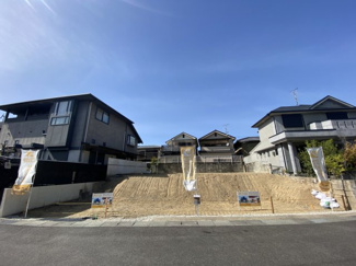 【前面道路含む現地写真】 | 城陽市寺田市ノ久保　2区画　A号地　売土地　建築条件付き