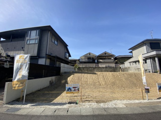 【前面道路含む現地写真】 | 城陽市寺田市ノ久保　2区画　A号地　売土地　建築条件付き | A号地