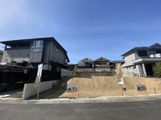 【前面道路含む現地写真】 | 城陽市寺田市ノ久保　2区画　A号地　売土地　建築条件付き | A号地