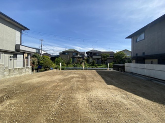 【前面道路含む現地写真】 | 城陽市寺田市ノ久保　2区画　B号地　売土地　建築条件付き