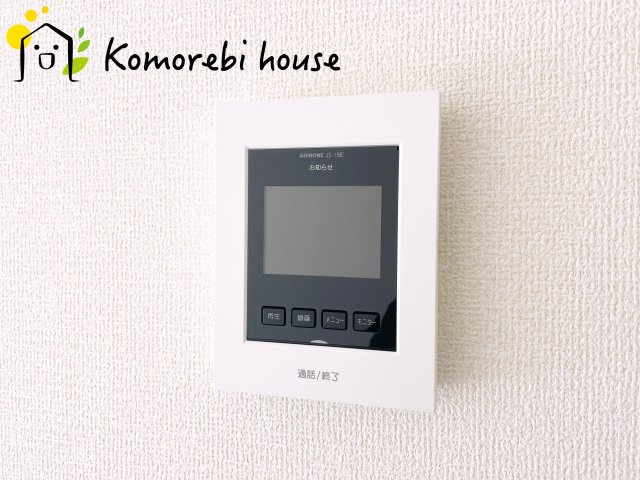 さいたま市西区佐知川　第２　新築一戸建て　リーブルガーデン　03の防犯設備|モニター付インターホンです