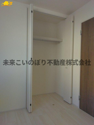 【収納】 | Livele Fine加須市南大桑2号棟 | 各居室には十分な収納スペースを確保。お部屋全体を広々と使うことができます。