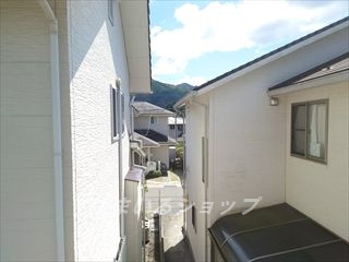 チコカメヤマの展望|募集のお部屋（201号室）からの眺望です！