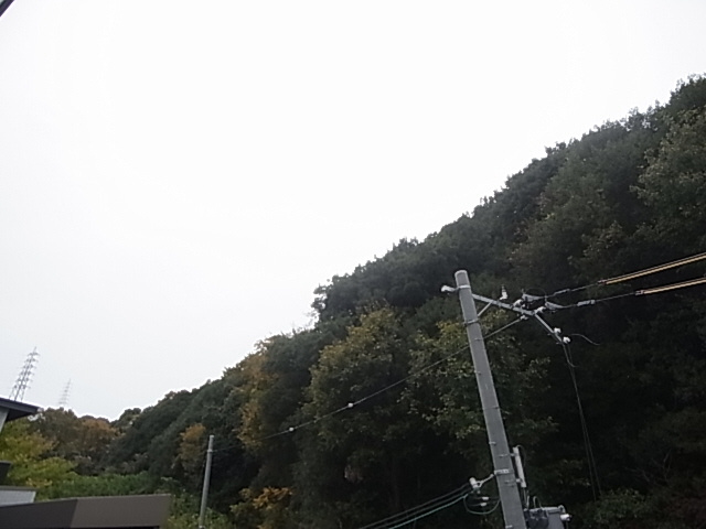 神戸市須磨区妙法寺字道正川のアパートの展望
