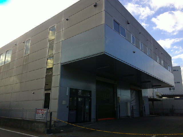 千葉市稲毛区長沼町の倉庫の外観