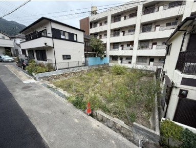 灘区薬師通　新築戸建用土地の外観