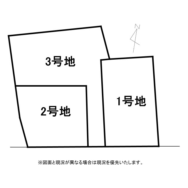 草津市長束町1号地　建築条件無し売土地