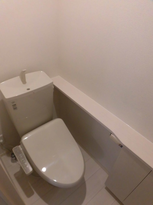 SAKURAⅢのトイレ|ゆったりとした空間のトイレです