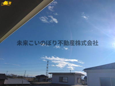 【展望】 | Livele Fine加須市南大桑5号棟 | 物件からの展望