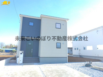 【外観】 | Livele Fine加須市南大桑5号棟 | 幅広いお客様から好評いただいているシックな外観です