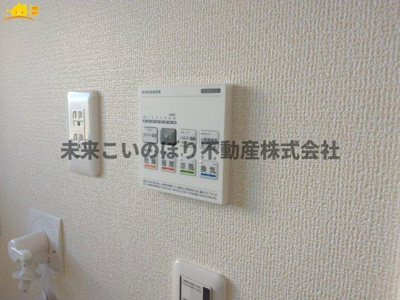 【設備】 | Livele Fine加須市南大桑5号棟 | 浴室乾燥機付きで雨の日に洗濯物を乾かしたりできますよ