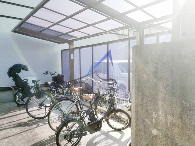 サンライズコートⅡのその他共用部分|駐輪場です。