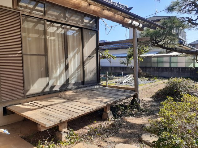 宇城市松橋町松橋の中古一戸建の庭