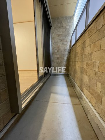 ステーブル小路東のバルコニー