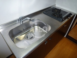 【キッチン】 | FRENCIA NOIE 難波南 | フレンシアノイエ難波南　2口ガスシステムキッチン