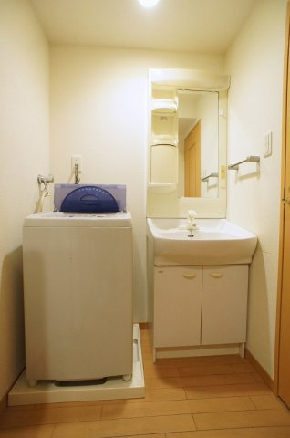 スカイコート日本橋第5の洗面所