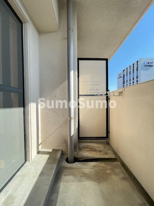 ベイフロント大手門のバルコニー