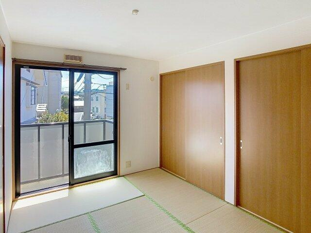 フローラ四月田　Ａ棟の和室|現況が相違する場合は現況を優… 