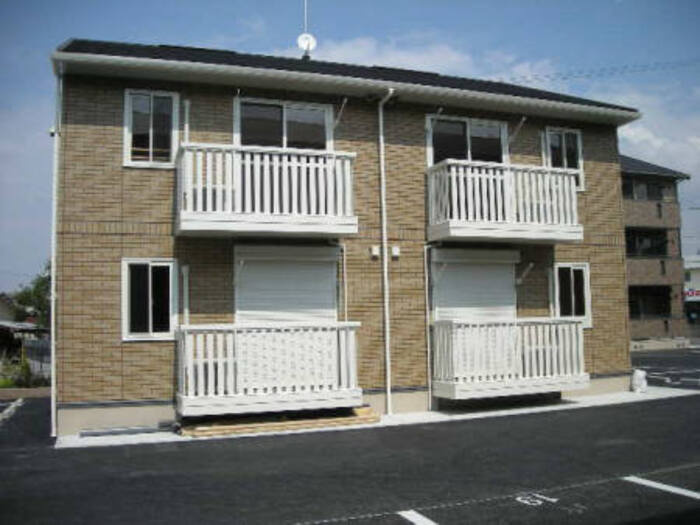 レジデンスTamayaC棟の外観|外観もきれいです