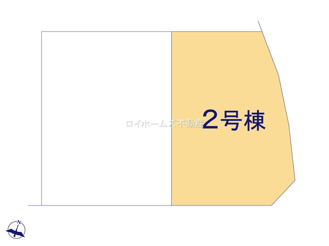 【区画図】 | 豊田市東山町４丁目1132-78『仲介料無料』新築戸建て | 2号棟