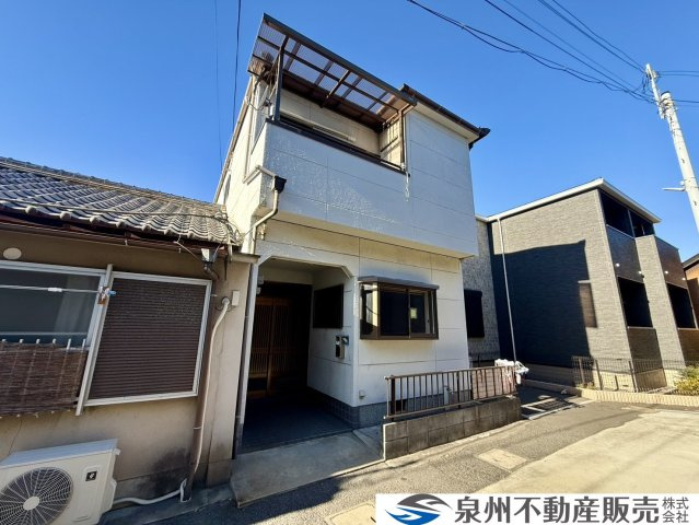 貝塚市津田北町　テラスハウスの外観