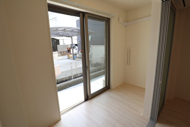 アンソレイエ橿原のバルコニー