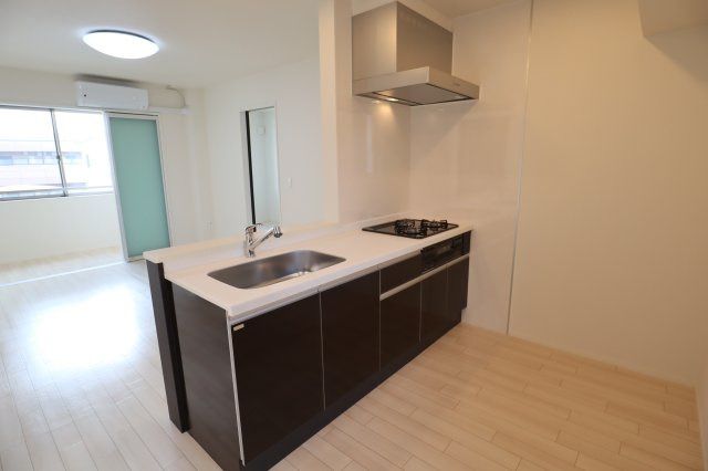 アンソレイエ橿原のキッチン