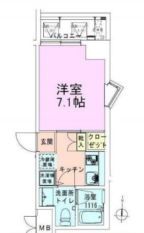 東陽町レジデンス壱番館の間取り