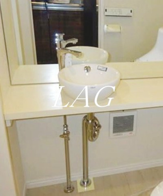 【洗面所】 | アザーレ・バモス読売ランド前 | 独立洗面台です。