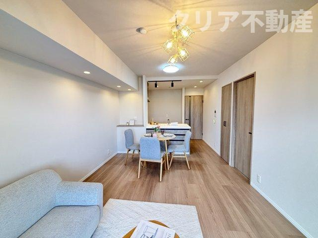 【居間・リビング】 | ベルヴィル高崎中居町　7階