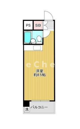 【間取り】 | セザール五反田